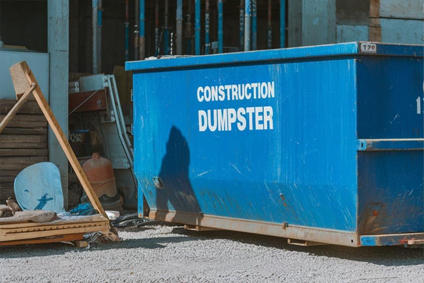 20 Yard Construction Dumpster Lewisville