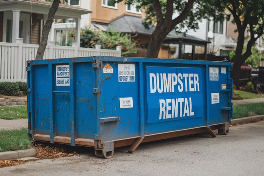 30 Yard Construction Dumpster Lewisville